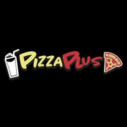 Pizza Plus logo.
